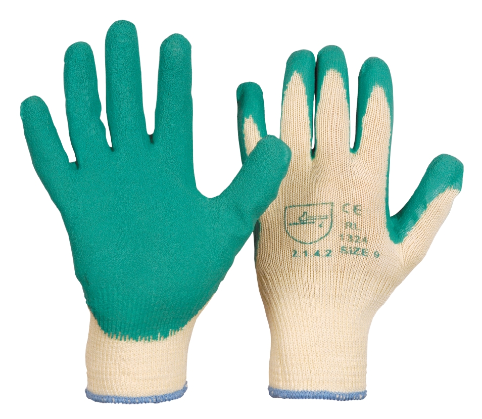Grobstrick-Handschuh Latex Grip