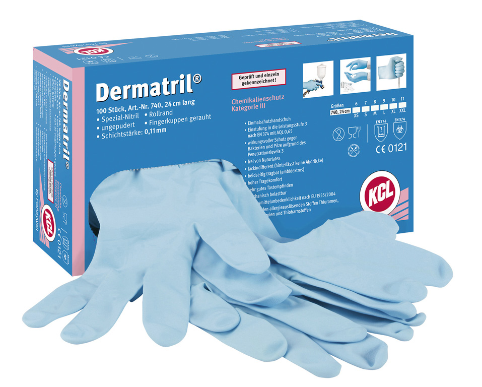 Einmal-Handschuh Dermatril 740, 100 Stück