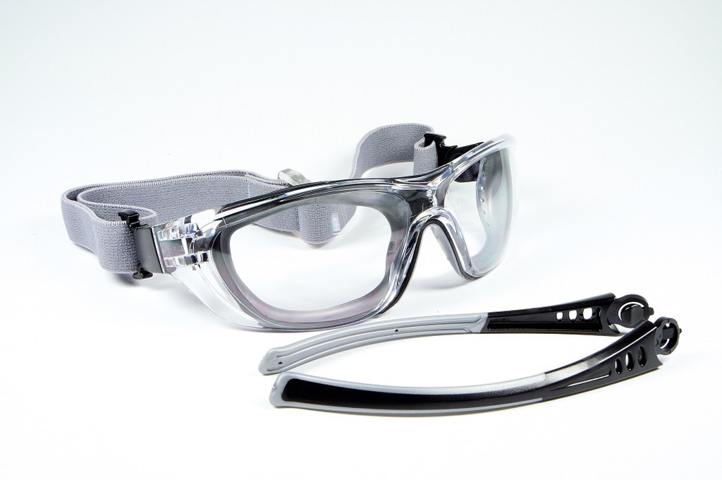 Multifunktionsbrille, kratzfest + antifog, farblos