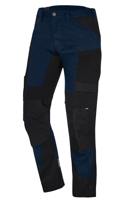 Arbeitshose Leo, elastisch, marine-schwarz, Größe 30