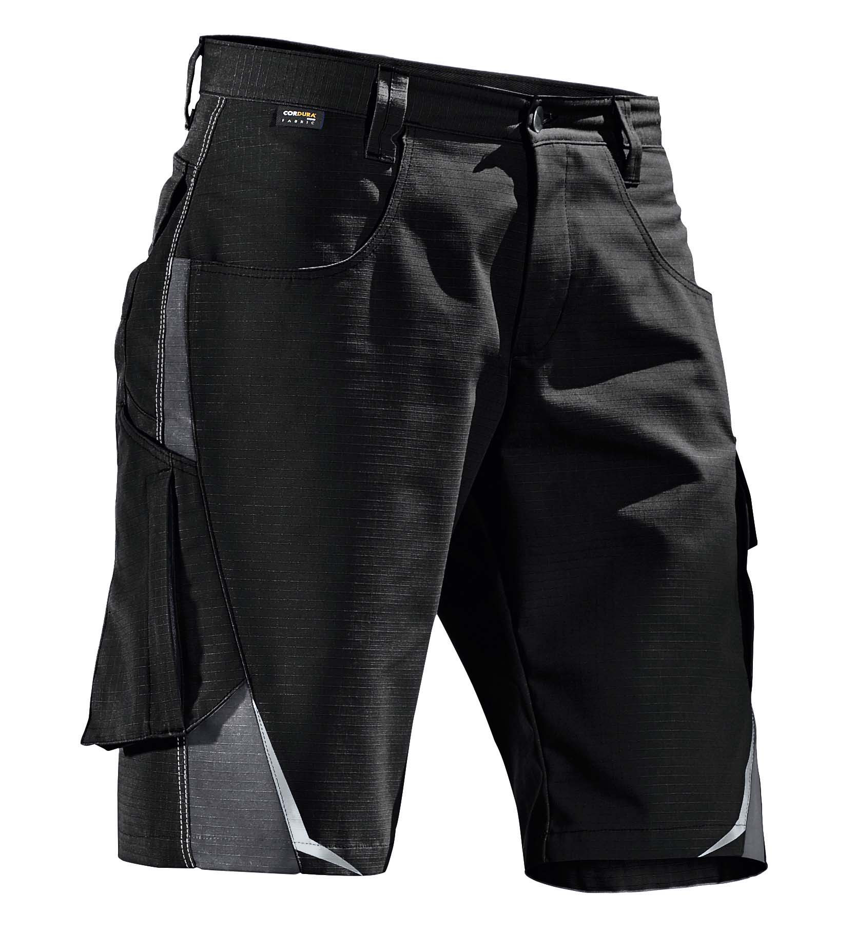 Shorts Pulsschlag, schwarz-anthrazit