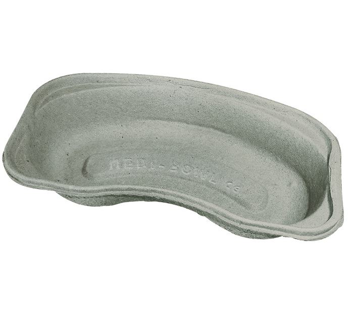 Einmal-Nierenschale, grau, Packung a) 50 Stück