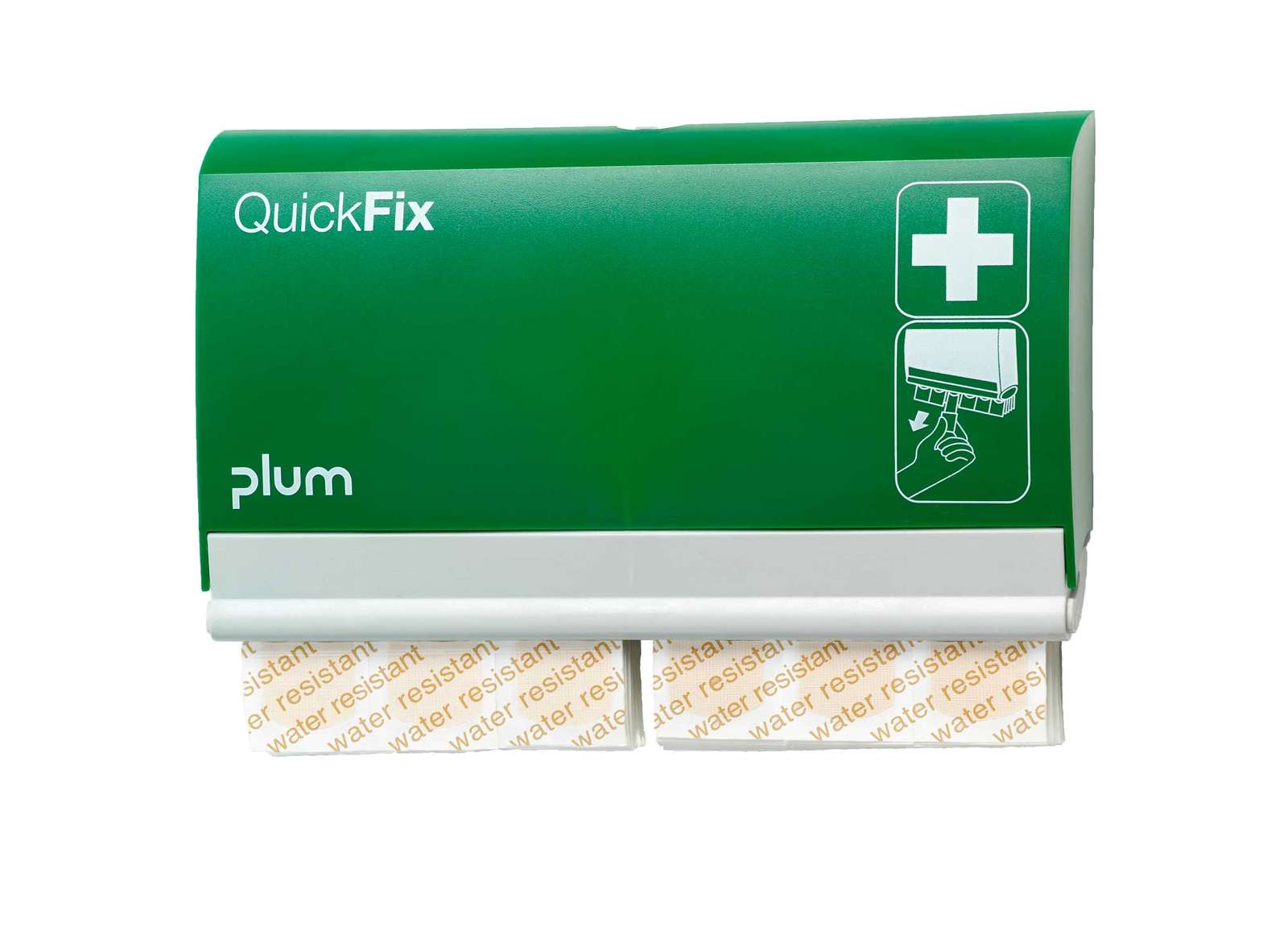 QuickFix Pflasterspender, inkl. 2 x 45 elastische Pflaster