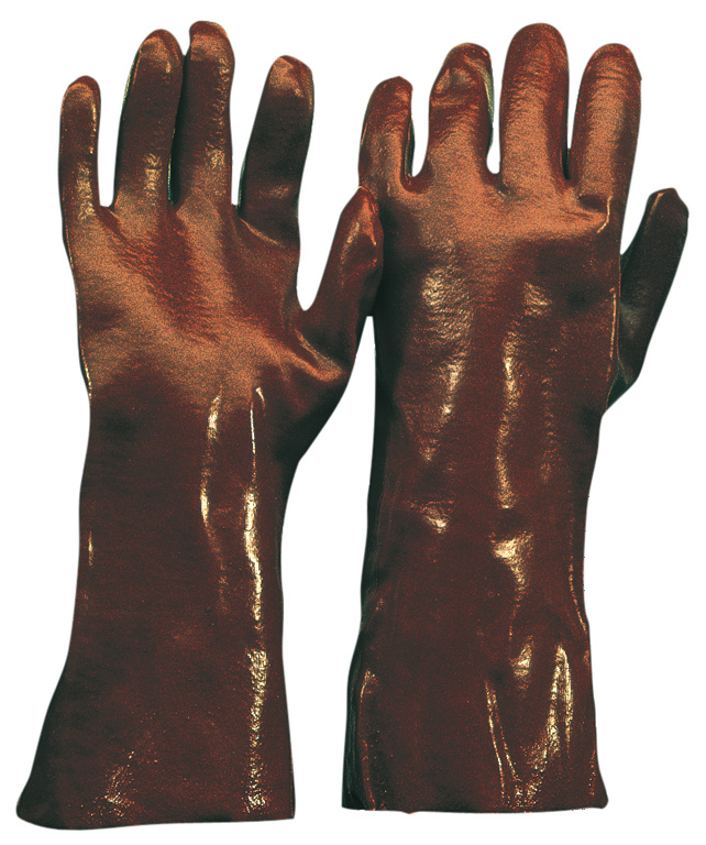 Chemikalienschutzhandschuh, Länge 35 cm, Größe 10