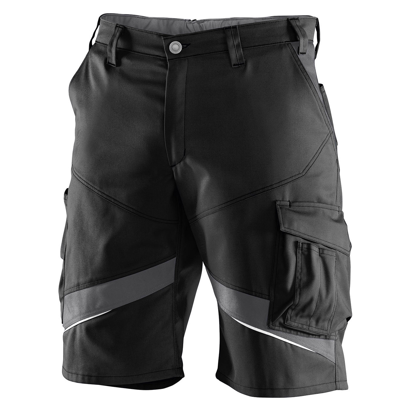 Shorts Activiq, schwarz-anthrazit, Größe 66