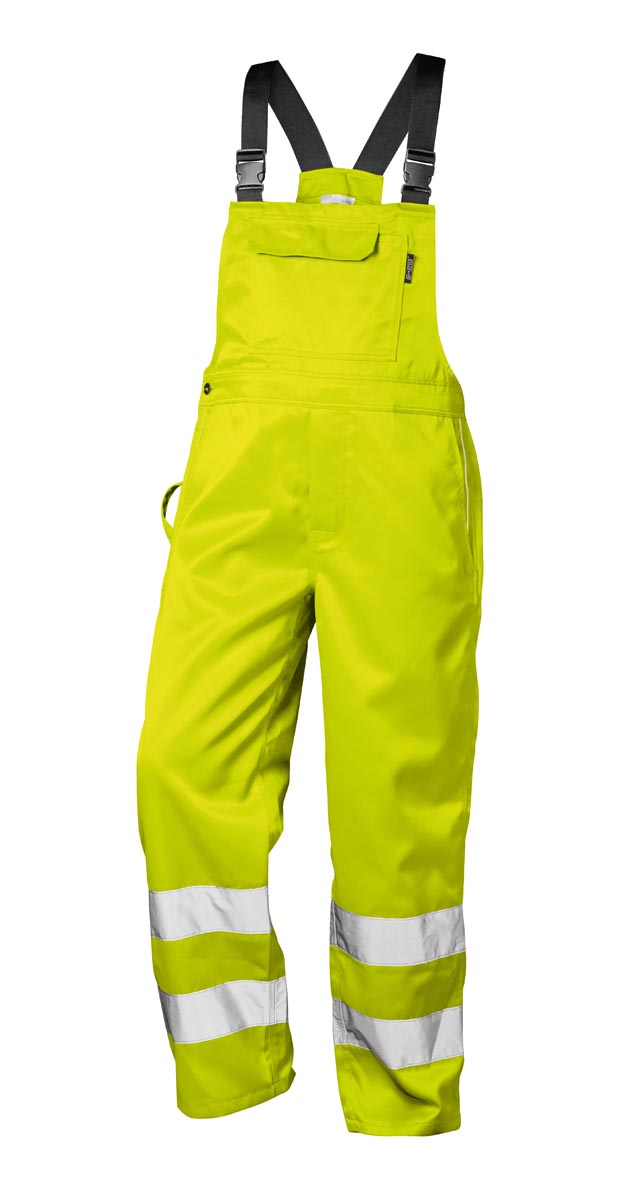 Warnschutz MG-Latzhose Kaspar, gelb, Größe 62