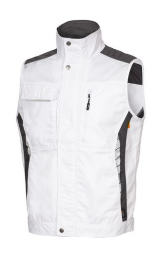 Arbeitsweste LeiKaTex® work, weiß, Gr. 48