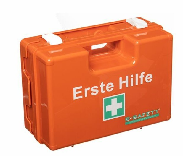 Erste Hilfe Koffer, Standard, orange, Füllung nach DIN 13157