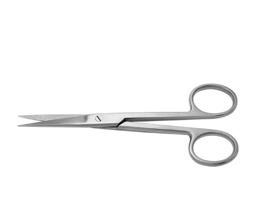 chir. Schere gerade, spitz/spitz, 14,5 cm