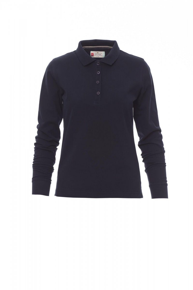 Poloshirt Florence Lady, bestickt, marineblau, Größe XL